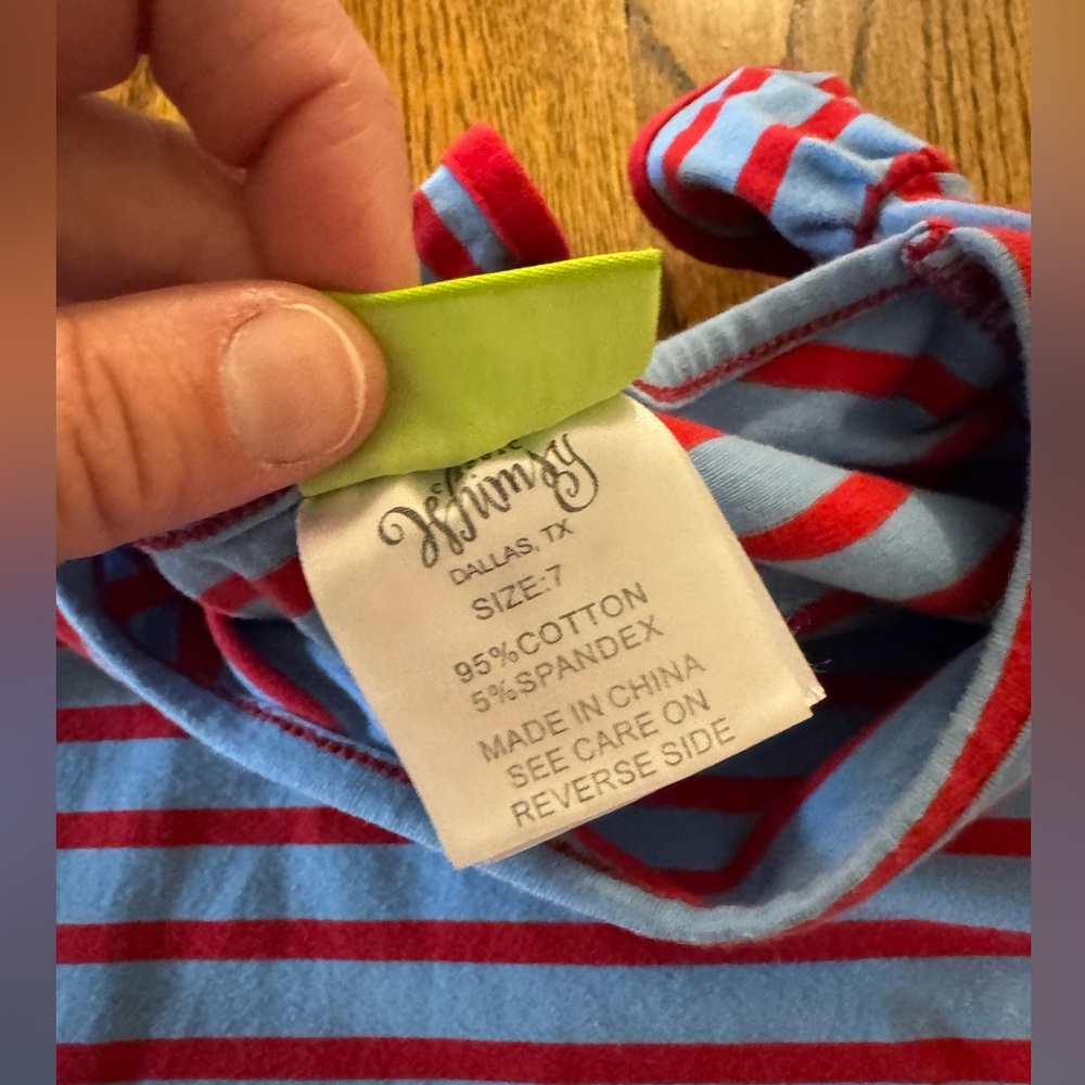 Classic Whimsy Apple “R” Dress - Picture 4 of 4